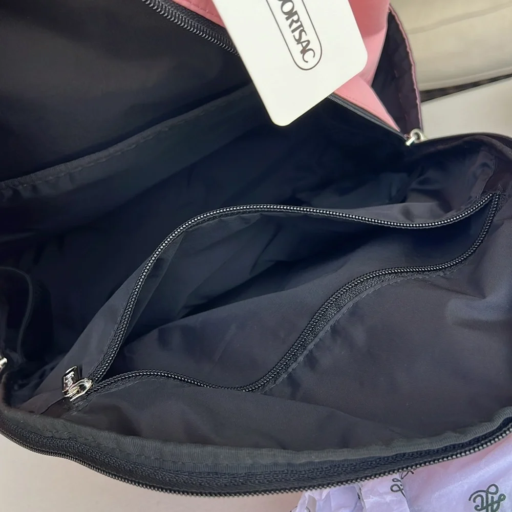 LeSportsac Pink Nylon Logan Backpack